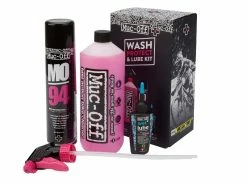 Muc-Off Wash, Protect, Lube Kit