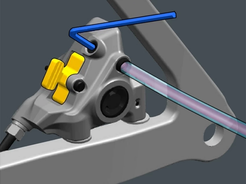 Shimano Dura Ace R9270 Bleeding Spacer 4 Shimano Dura Ace R9270 Bleeding Spacer – Image 2