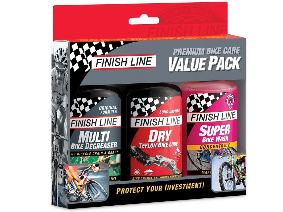 Finish Line Value Pack, 3 X 120ml 3 Finish Line Value Pack, 3 X 120ml